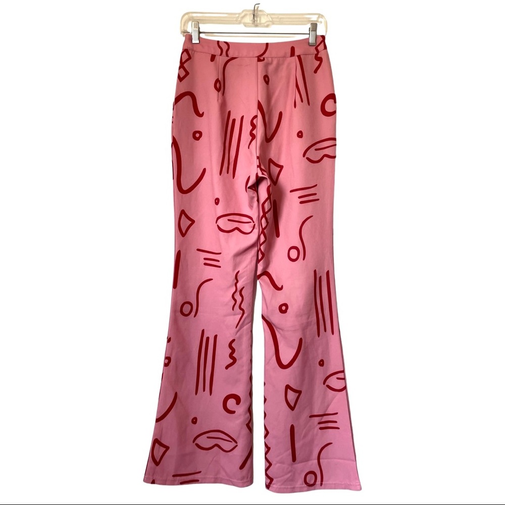 Pink Fun Printed Pants! - Picture 2 of 3